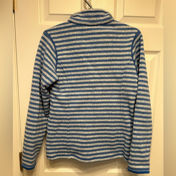 Women’s Patagonia Medium Blue/Gray Half Zip Sweater 💙 - Picture 4 of 5